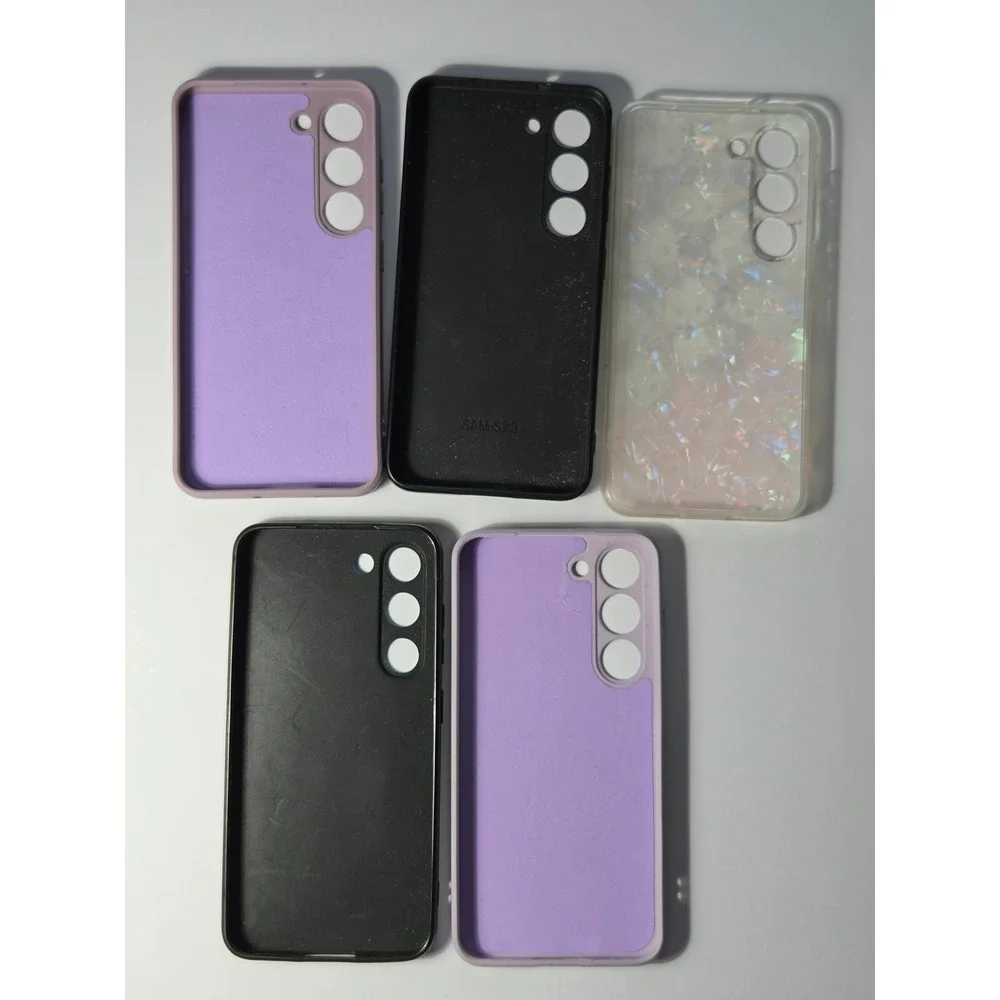 Samsung Galaxy S23 Case Bundle 5pc Hello Kitty Paris Eiffel Tower Floral Books